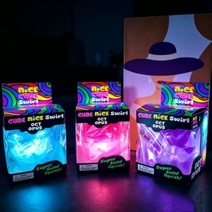 Jouet Squishy Pieuvre Lumineuse à Rebond Lent, Jouet Anti-Stress Sensoriel pour Enfants et Adultes - Product Image 2