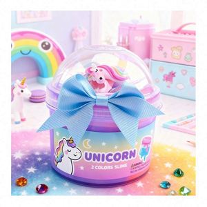 Kit de Plastilina y Slime Creativo Hecho a Mano, Textura Suave como la Mantequilla, Pigmentos Vibrantes, Paquete de Entretenimiento para Niños, Uso a Granel - Product Image 1