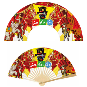 Abanico Plegable de Bambú con Decoración de Impresión de Logotipo Personalizado - Product Image 5