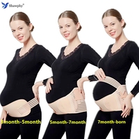 Ceinture de soutien abdominale pour femme enceinte Shawphy, troisième trimestre, post-partum, maternité, confortable, certifiée RoHS, durée de conservation de 3 ans