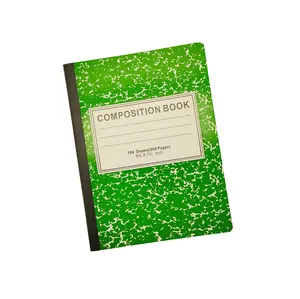 Benutzer definierte Wide College Ruled Printing Weiche Hardcover Papier Buch Schule Übung Zusammensetzung Notizbuch für Kinder Studenten