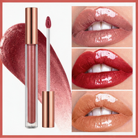 Gloss à lèvres repulpant et modelant effet miroir, longue tenue, waterproof, hydratant, non collant