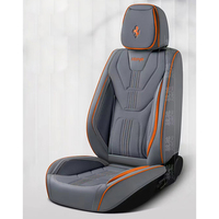 Housse de siège de voiture en cuir universelle tout compris pour les modèles K3/K5, toutes saisons, ensemble complet de 5 pièces avec des fonctions de protection