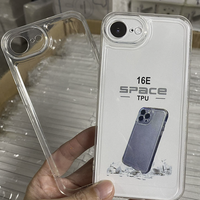 Coques transparentes pour iPhone 17 18 Pro Max, nouvelles coques souples anti-chute transparentes pour iPhone 16 15 14