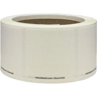 Autocollants personnalisés en papier hydrosoluble pour fruits, étiquettes vierges écologiques et dissolvables pour réfrigérateurs et conteneurs de stockage
