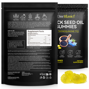 Gomitas de Aceite de Semillas Negras OneBotanical Prensadas en Frío OEM, 90 Gomitas, Suministro para 45 Días, Saludable para Cabello, Piel y Articulaciones, Extracto de Plantas Verdes - Product Image 2