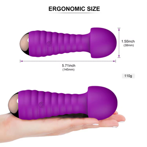 High Quality 2026 Hot Selling OEM/ODM Rechargeable 12 Mode Powerful Comfort Vibrator Personal Body Massager for Women and Men - Product Image 3