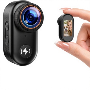 Cámara Corporal Mini L20 4K WiFi con Pantalla de 1.47'', Montaje Magnético, Cámara POV Portátil con <span class=keywords><strong>Time</strong></span> <span class=keywords><strong>Lapse</strong></span> y Diseño Ligero - Product Image 1