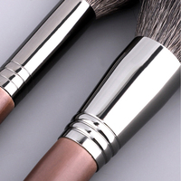 29PCS Kuas Makeup Profesional XGF Bulu Kambing Alami Terbaik Logo Kustom Label Pribadi Set Kuas Makeup Kayu