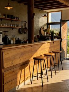 Chaises et ensembles de salle à manger modernes en bois massif durable sur mesure pour restaurants, cafés, hôtels, centres commerciaux, parcs et usage commercial, ainsi que canapés et chaises. - Product Image 3