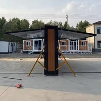 Conteneur de stockage pliable à double aile de 700 pieds pour les salles d'activités