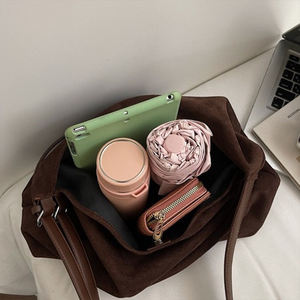 थोक हॉट सेल सूट बैग समायोज्य स्ट्रैप बड़ी क्षमता महिला आकस्मिक कंधे बैग - Product Image 3