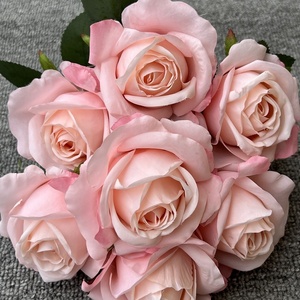 Stelo di Rosa Artificiale Rosa per Matrimoni e Decorazioni Domestiche - Vendita all'Ingrosso - Product Image 6