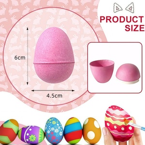 Haiwin Party Biodegradable Custom Pulp DIY Paper Mache Giant <strong>Chocolate</strong> Wooden <strong>Easter</strong> <strong>Egg</strong> - Product Image 2
