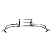 Pièces extérieures 4X4 pièces de voiture en acier inoxydable chromé pare-chocs arrière pour Toyota Hiace 2005-2015 corps large