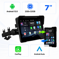 Navigation pour moto, CarPlay pour moto, écran 7 pouces, Android 13.0, 2 Go + 32 Go, étanche IP67, Google Play Store, point d'accès Wi-Fi, GPS