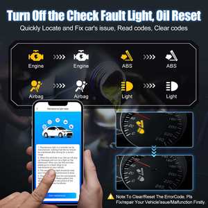 OBD2 Scanner đời miễn phí cập nhật ad20pro OBD2 Mini OBD2 Scanner điện thoại app điều khiển xe công cụ Chẩn đoán - Product Image 5