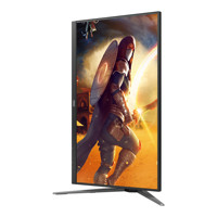 Monitor Gaming AOC U27G4 27" Baru Original, Fast IPS UHD 160Hz / FHD 320Hz Dual Mode HDR400, Tinggi & Rotasi Dapat Disesuaikan