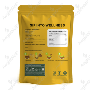 Chá de Berberina Dourada Aeglewell - 30 Saquinhos de Chá Apoia o Controle do Açúcar no Sangue e a Saúde Cardíaca - Product Image 2