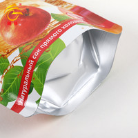 Op maat gemaakte 500ml fruitsapverpakking Doypack zak aluminium gelamineerd hitte verzegelde uitgietzak staande uitgietzak vochtbestendig