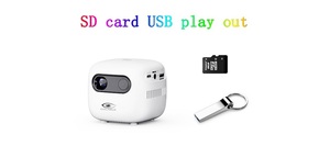 Ultimate Portable <b>Projector</b> Built-in Battery, Auto 4D Keystone, SIM Slot for Onboard Networking W-D01 SIM Slot for Onboard Netwo - Product Image 2
