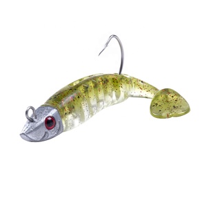 15G 25G artificiale in plastica morbida esca testa di piombo jigging pesce esca - Product Image 2