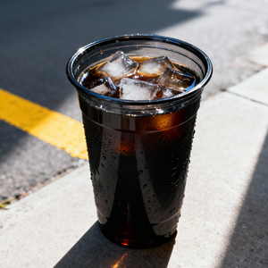 Logo personnalisé 8 12 16 24 oz gobelets en plastique jetables transparents pour animaux de compagnie café bulle lait thé smoothie pour boisson avec couvercles - Product Image 3