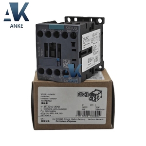 Contactores de Montaje en Riel DIN para Automatización Industrial 3RT2016-1AP01 AC-3e/AC-3 de 3 Polos, 400V CA, 9A, 4KW, 230V CA, Precio Competitivo - Product Image 1
