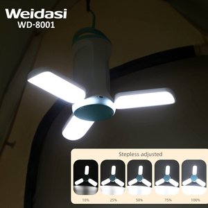 Yeni varış ABS taşınabilir şarj edilebilir katlanır <span class=keywords><strong>LED</strong></span> kamp lambası <span class=keywords><strong>Led</strong></span> şarj edilebilir lambalar - Product Image 4