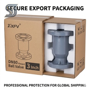 Vanne de retenue industrielle en <span class=keywords><strong>PVC</strong></span>, Vanne à boisseau sphérique UPVC à union vraie avec joint en caoutchouc pour le traitement de l'eau, Vanne <span class=keywords><strong>anti</strong></span>-retour résistante aux acides et aux alcalis - Product Image 5