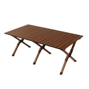 โต๊ะพับโลหะแบบพกพาสำหรับตั้งแคมป์และครัวกลางแจ้ง - Product Image 2