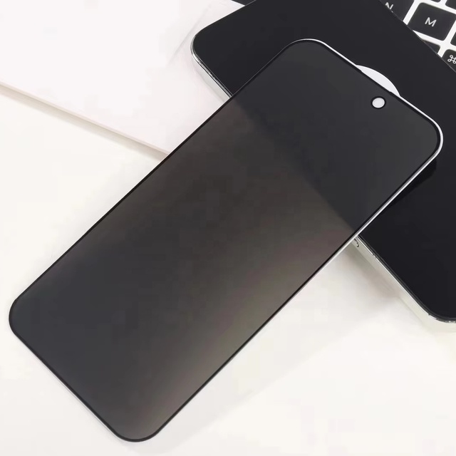 Anti spy Privacy Tempered Glass Screen Protector for iphone 14 Pro Max Cellphone Film