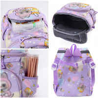 NOUVEAU Sac à dos de dessin animé de 12 pouces pour enfants de maternelle, sac à dos rond Labubu à ouverture facile, Mochila