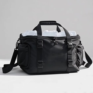 Sac isotherme souple et portable en PVC, étanche, grand format, pour vin, toutes saisons, voyage, plage, camping, personnalisable et tendance - Product Image 1
