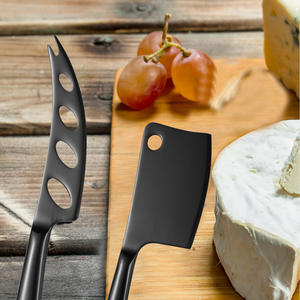 Stainless Steel Cheese Tool <b>Set</b> 4pcs Multi Functional <b>Knife</b> For Cheese Bread Butter Serving Gift <b>Set</b> - Product Image 4