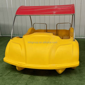 Bateau à pédales QIQU en PE moulé par rotation, indestructible, en forme de scarabée, pour 4 personnes, idéal pour la <span class=keywords><strong>location</strong></span> - Product Image 3