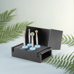 Multiuso Burs 4 Burs degranulazione Kit blocco per rimuovere i resti di tessuto attaccato all'osso - Product Image 2