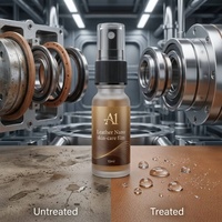 A1 Essence Rénovatrice pour Cuir de Qualité Industrielle Écologique Formule Modifiée Céramique Micro-silice Nano Invisible Vert Pastel