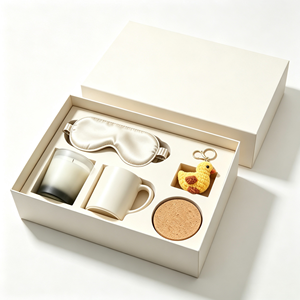 2026 ODM OEM High Quality Custom Corporate Gift Set with <b>Eye</b> <b>Mask</b> Mug Scented Candle Bulk Custom Business Gift Set Logo - Product Image 1