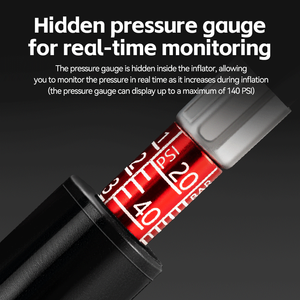 ROCKBROS-Mini <span class=keywords><strong>pompe</strong></span> à <span class=keywords><strong>pied</strong></span> multifonctionnelle pour vélo, <span class=keywords><strong>pompe</strong></span> à air portable pour pression - Product Image 5