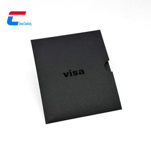 Custom Luxury Waterproof Gift <b>Card</b> Box with Embossing VIP <b>Membership</b> <b>Card</b> Holder Rigid Packaging for Corporate Gifts - Product Image 2