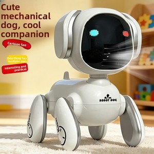 Mini-ventilateur portable de style <span class=keywords><strong>robot</strong></span> chien, 3 vitesses, rechargeable par USB, ventilateur personnel, logo personnalisé, OEM, cadeau d'extérieur - Product Image 5