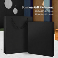Ensemble de luxe personnalisé en cuir PU, toucher doux, pour le bureau, avec bloc-notes intelligent IA, outils essentiels pour les voyages d'affaires