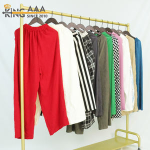 Jupe-culotte <span class=keywords><strong>d</strong></span>écontractée <span class=keywords><strong>d</strong></span>'été pour femme, grade A, <span class=keywords><strong>d</strong></span>'<span class=keywords><strong>occasion</strong></span>, propre, à jambes larges, en matériaux mixtes, qualité export, en balles de gros - Product Image 1