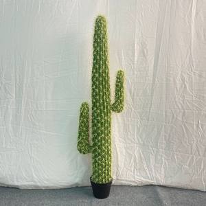 Plante artificielle en plastique réaliste, cactus artificiel sans entretien pour la décoration intérieure et extérieure, maison, bureau - Product Image 3
