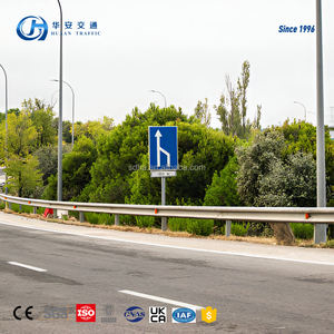 La immersione calda ha galvanizzato la doppia onda il Guardrail d'acciaio del fascio dell'autostrada rurale Anti collisione della barriera di protezione del traffico barriere per la strada - Product Image 6