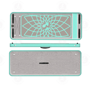 Commercio all'ingrosso sport acquatici Fitness Yoga materassino materassino ad aria antiscivolo acqua galleggiante tappetino - Product Image 1