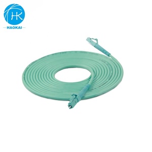 OM3 OM4 50/125 Multimode <span class=keywords><strong>LC</strong></span>/UPC để <span class=keywords><strong>LC</strong></span>/UPC Duplex bọc thép PVC LSZH sợi quang vá dây cho FTTH 4G 3G Wi-Fi mạng - Product Image 3