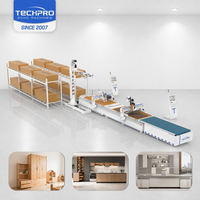 Línea de Producción CNC para Almacenamiento y Ensamblaje Totalmente Automatizada con Carga y Etiquetado Robótico para la Fabricación de Gabinetes Modulares