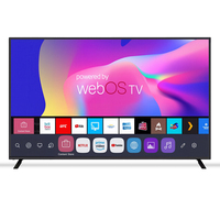 Smart TV sin Marco de 32"-85" 4K Ultra HD Android 14 15 16 Google 5.0 BOE Grado A Múltiples Sistemas Operativos Venta al por Mayor Color Negro WiFi TV para el Hogar